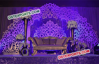 Stylish Wedding Stage Backdrop