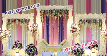 Beautiful Reception Stage Panels Decoration