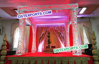 Latest Design Fiber Wedding Mandap