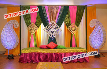 Indian Wedding Mehandi Sangeet Decoration