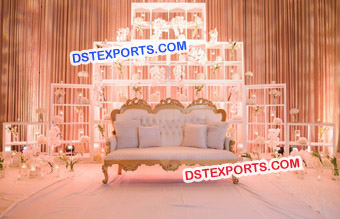 New Trend Wedding Stage Back Frames