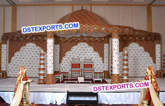 Gujrati Wedding Clothes Dom Mandap