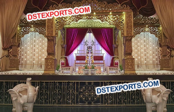 Asian Wedding Bollywood Mandap