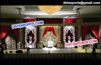 Best Latest Design Wedding Stage With Frames