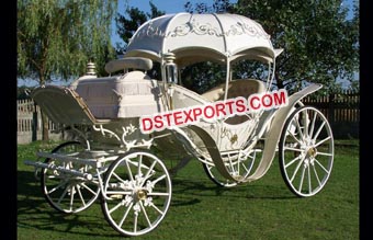 Wedding Cinderella Horse Carriage Pumpkin Style