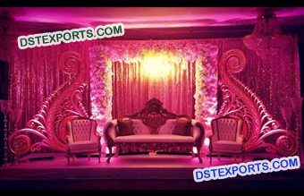 Wedding Stage Decoration With Latest Paisleys