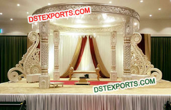 Paisleys Decoration For Latest Wedding Mandap