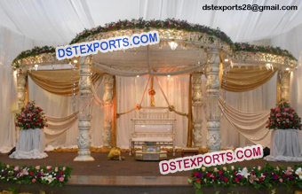 Latest Style Crystal Mandap Set For Wedding