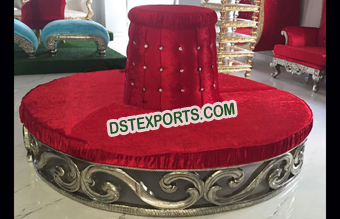 Round Chaise Sofa For Asian Wedding