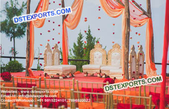 Beautiful Wedding Mandap Chairs Set