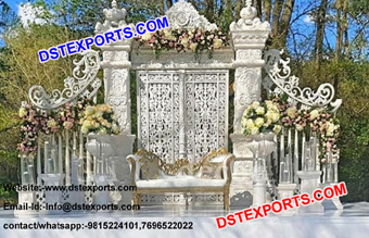 Ancient English Wedding Stage Decor Set