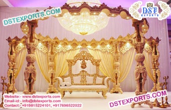 Stunning Wedding Mandap Decoration