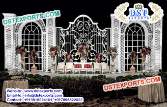 Exclusive Western Wedding Stage Set