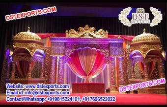 Majestic Grandeur Stage for Wedding Ceremony