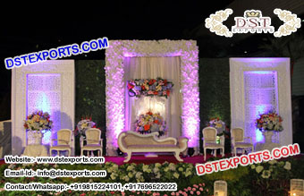 Elegant Look Wedding Stage Set Decorations