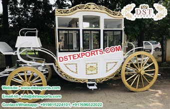 Buy White Buggy for Grand Wedding