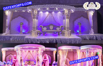 Wedding Fiber Crystal Maharajah Mandap Savannah