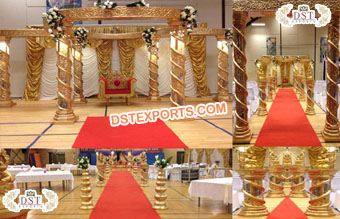 Glorious Indian Wedding Mandap Set for Sale