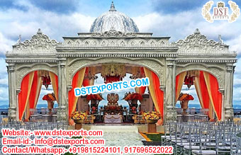 Exclusive Outdoor Wedding Rajwada Mandap