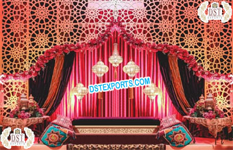 Afghani Heena Decor Party Frame