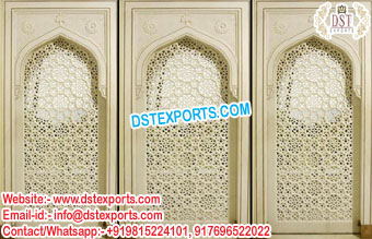 Moroccan Wedding Fiber 3D Back-Frame