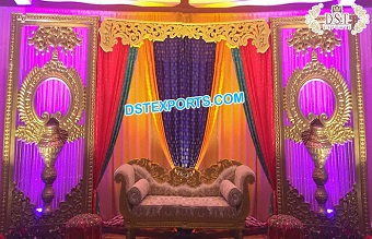 Arabian Wedding Stage Jhumka Panel FIJI