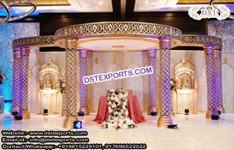 Maharaja Diamond Cut Wedding Mandap Norway