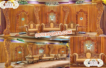 Trending Hindu Wedding Peacock Theme Stage