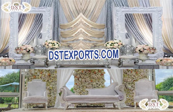 English Reception Stage Decor Calgary
