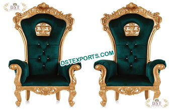 Popular Wedding Throne King And Queen Chairs