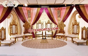 Wedding Designer Mandap Vidhi Chairs