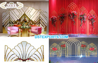 Epic Metal Wedding Stage Arch Frame