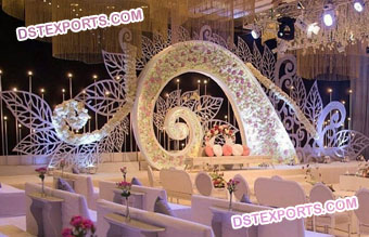 New Wedding Props Decorative Fiber Setup