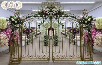 Wedding Backdrop Prop Wrought Iron Gate