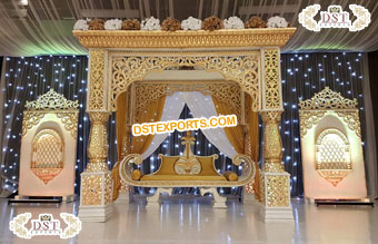 Stunning Wedding Maharaja Mandap Melbourne