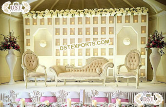 Exclusive Design Wedding Candle Backdrop