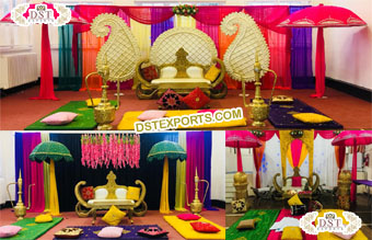 Pakistani Style Henna Night Party Decoration