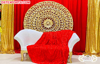 Wedding Stage Decoration Round Backdrop Frame