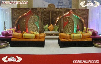 Moroccan Mehndi Party Stage Decoration