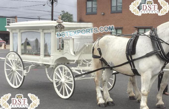 European Horse Drawn Hearse Carriage