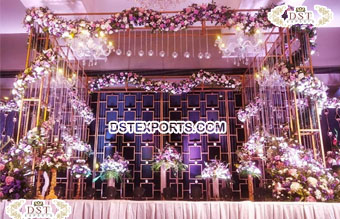 Elegant Look Candle Lit Wedding Mandap