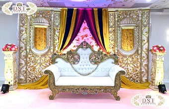 South Indian Wedding Stage Decoration