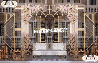 Custom Made Metal Arches for Stage Decor