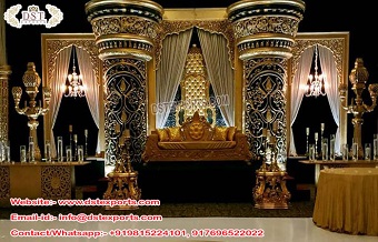 Nigerian Wedding Decor Sweetheart Stage Design