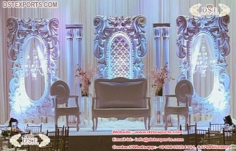 Elegant Touch Reception Stage Set Decor