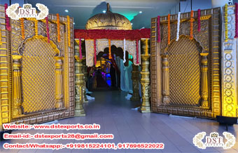 Hindu Traditional Wedding Entrance Gate Decor