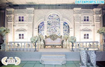 Victorian Style Reception Stage Backdrop Frame Set