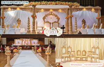 Maharani Floral Mandap for Indian Weddings