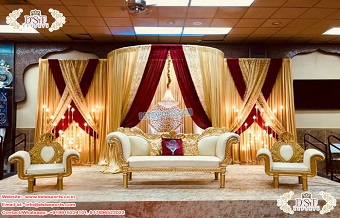 Modern Wedding Reception Stage Sofa Set