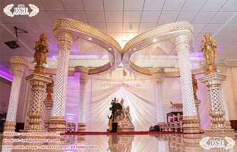 Designer Wedding FRP Mandap Set Decor